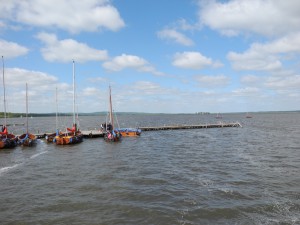 Das Steinhuder Meer mit Blick auf die Inselfestung Wilhelmstein